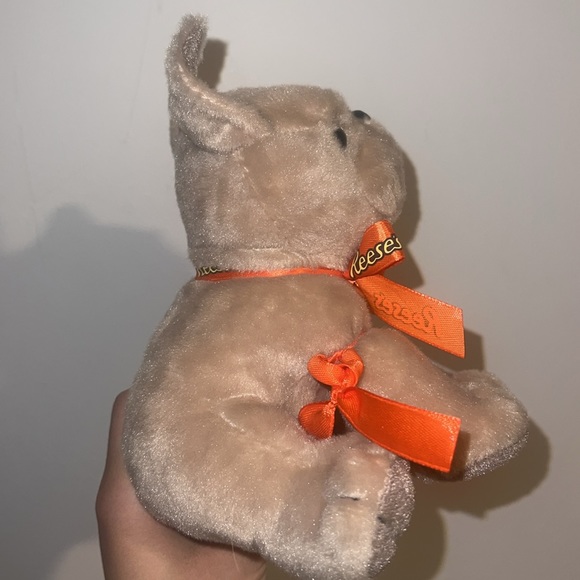 Dog Plushie Reese's Bow stuff animal dog Pitbull bulldog cute stuff animal soft - Picture 4 of 9